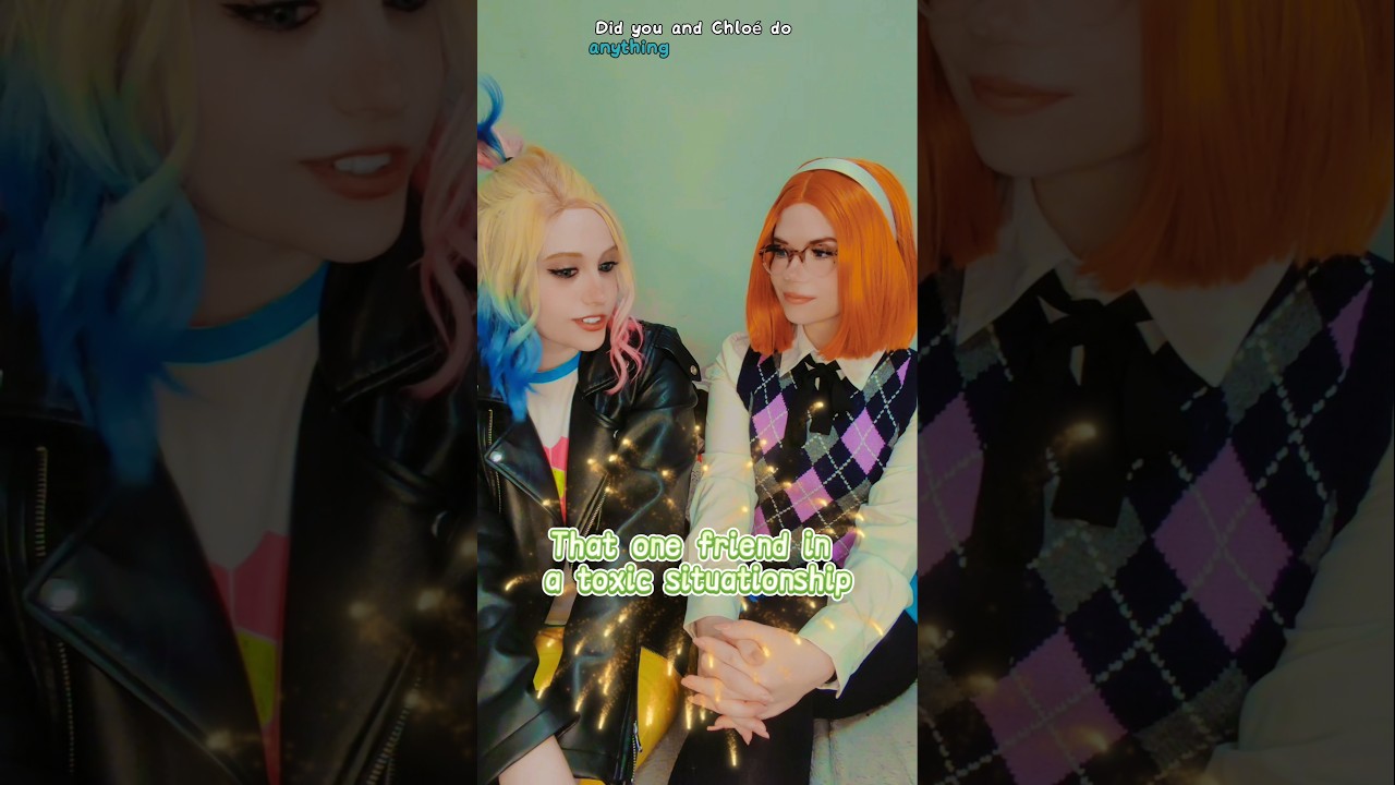 Valentine's day Chloé situationship | Zoé & Sabrina @nikkihatsunecosplay #cosplay #shorts