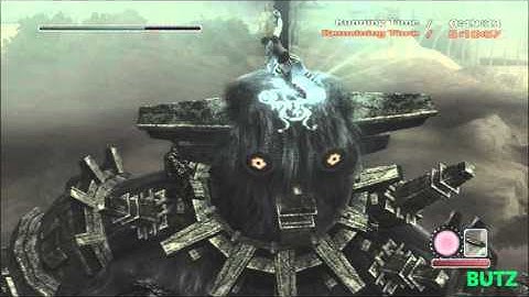 Shadow of the Colossus PS3 - Normal Time Attack 3 Gaius NTA #3 (1:17:70)