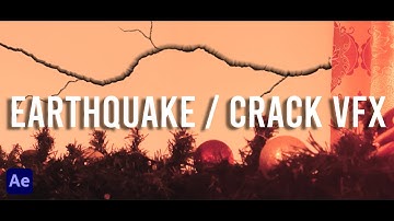 Earthquake and Cracks VFX using After Effects