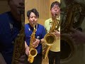 サックス2本で「ミックスナッツ」Official髭男dism #shorts