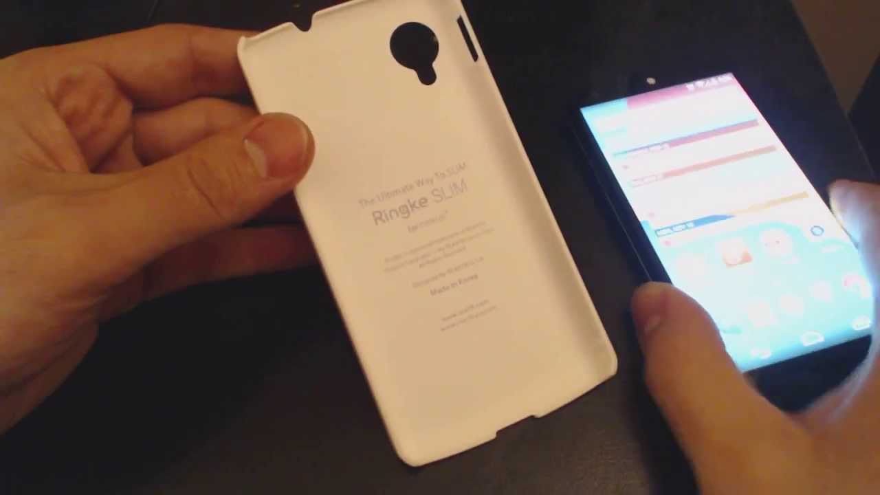 Nexus 5: TechMatte Bumper Case vs Ringke Slim