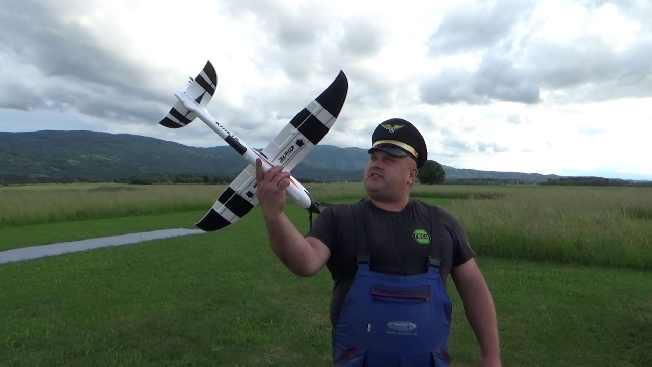 HKing Super Sport Glider 815mm PNF Maiden flight YouTube