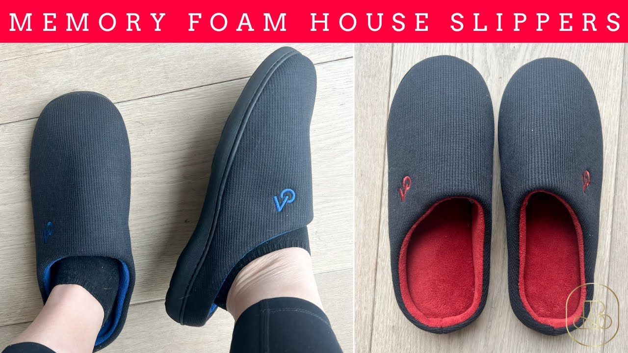 ☁️ Ultimate Comfort! Two-Tone Memory Foam Slippers | Indoor-Outdoor Wear