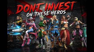 State of Survival : dont invest on these heros