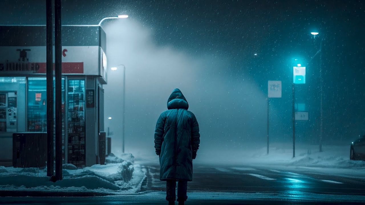 Retro-Future Nostalgia // Dark Ambient Music (Rain & Reverb)