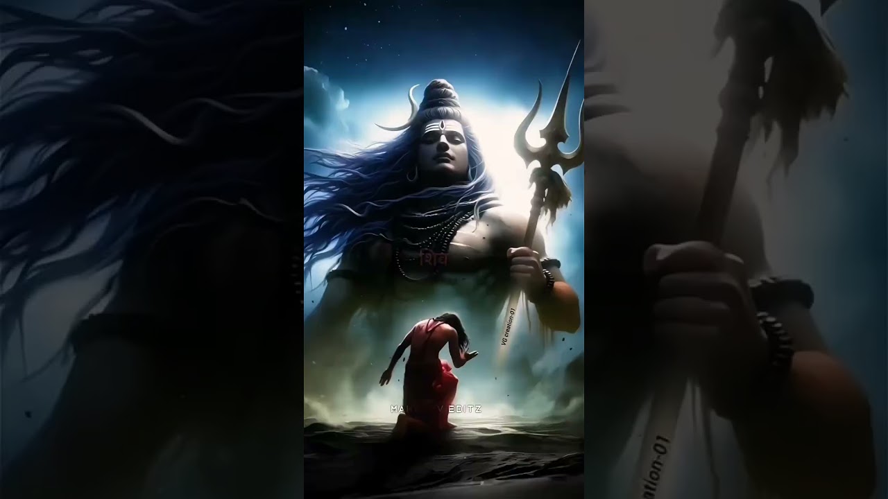 "Lord Shiva and Vasuki Naag: Witness Their True Magnitude! 🔥🕉️" 