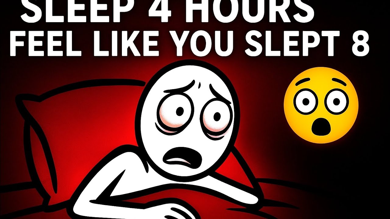 How to Sleep 4 Hours and Feel Like You Slept 8? The Secret to Quality ...