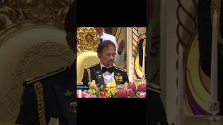 Royal Banquet at Istana Nurul Iman to celebrate His Majesty 80th Birthday 🇧🇳#shorts #brunei #tmski