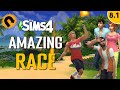 TROUBLE IN PARADISE | Sims Amazing Race EP08 PART1 | The Sims 4