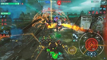 💥 Rex Destroyed the Mauler Titan! Unbelievable Power In War Robots #angrywr #warrobots #gaming