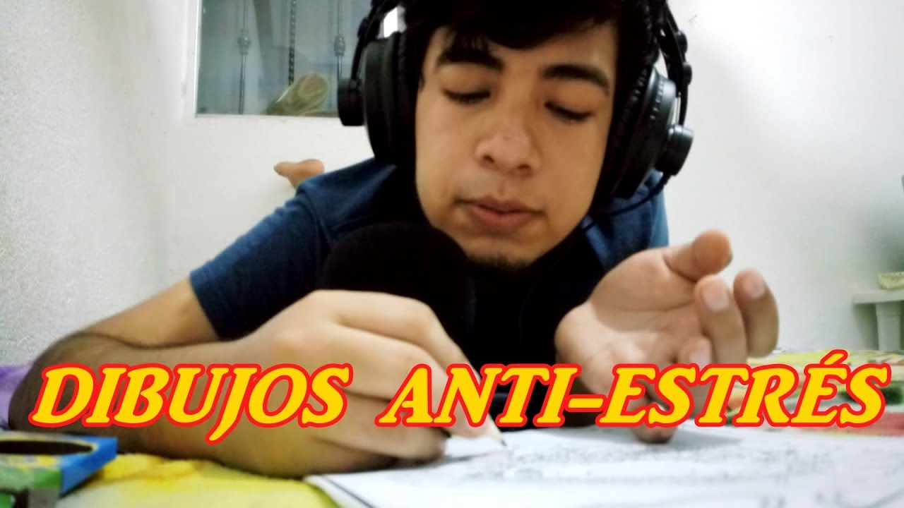 DUERME CONMIGO ASMR Español | Coloreando dibujos Anti-Estrés (Para dormir)
