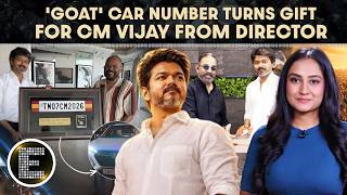 ‘Goat’ car number turns into viral gift for CM Vijay from Venkat Prabhu sparks prophecy debate