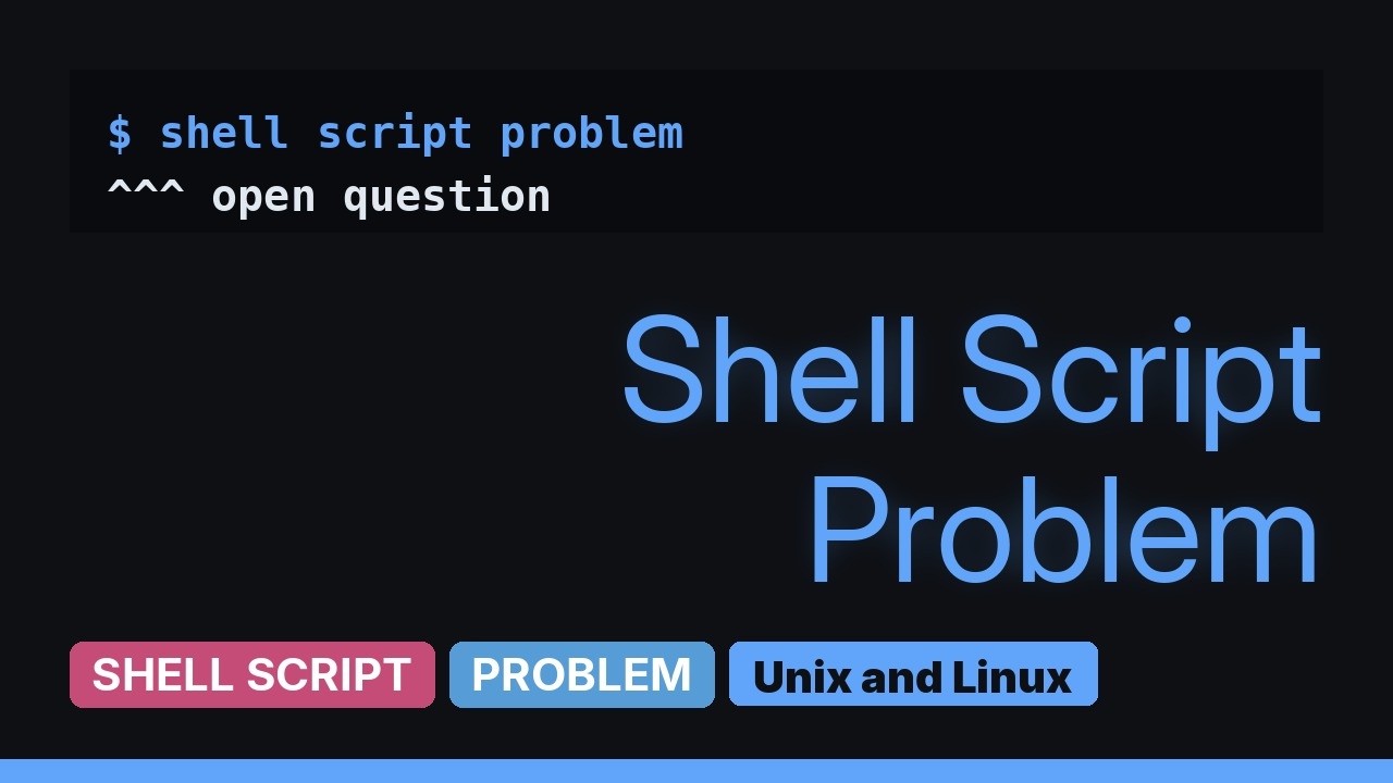 Unix & Linux: Can't figure out error in shell script unexpected ...