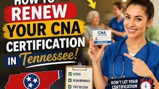 How to renew your CNA certification in Tennessee