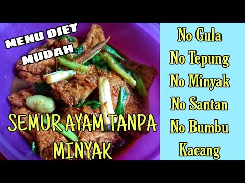 Resep Semur Ayam Pedas Tanpa Santan