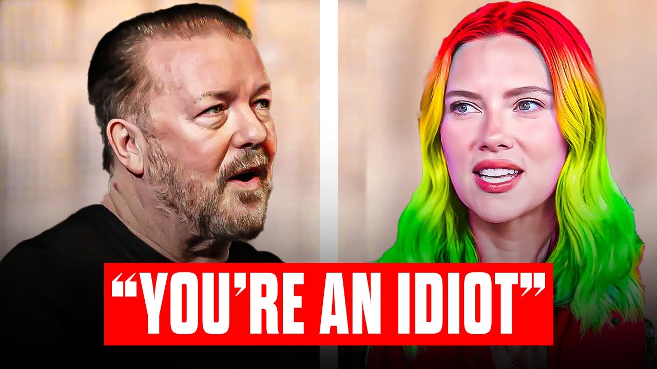 Ricky Gervais HUMILIATES Woke Reporter Publicly! - YouTube