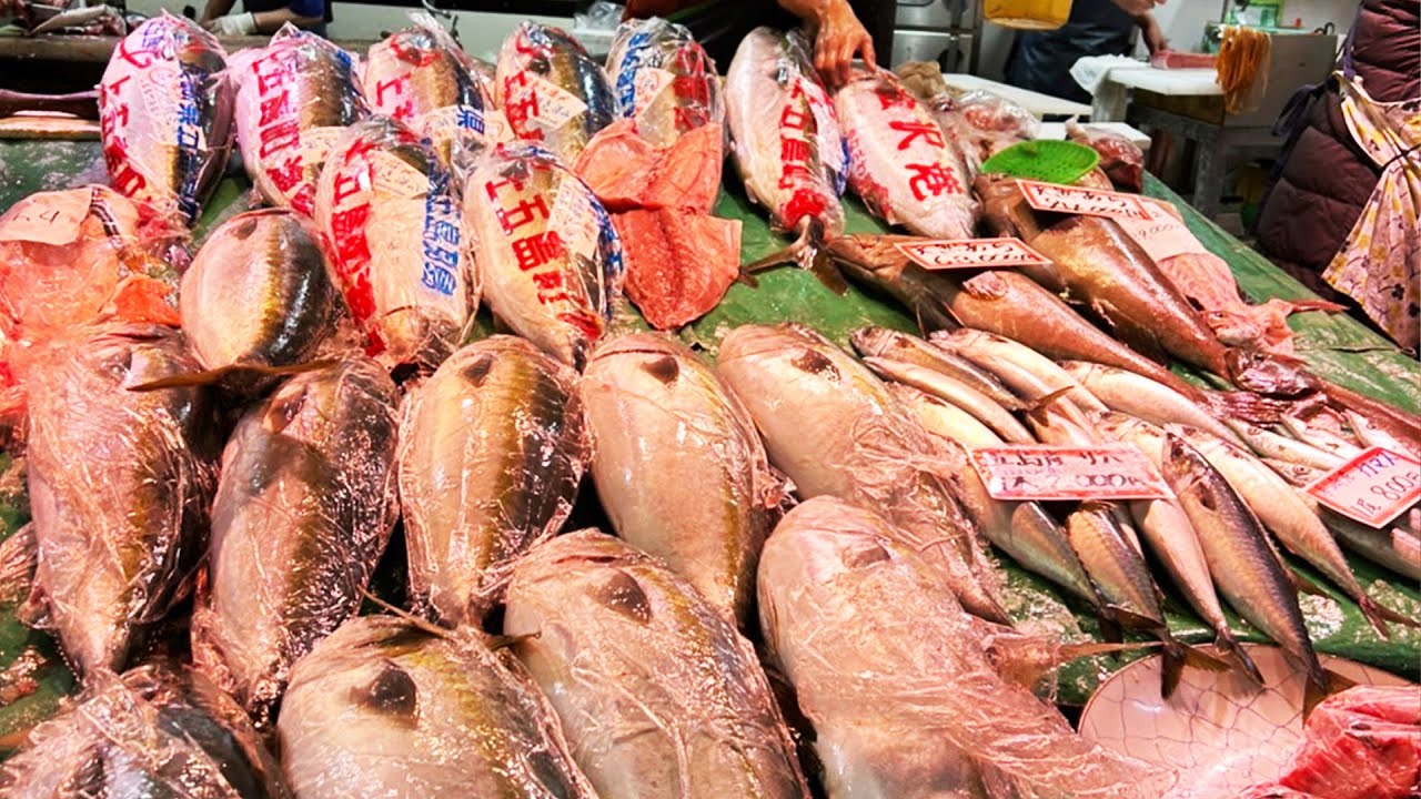 大晦日に柳橋連合市場でブリを買う！！