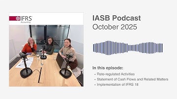 October 2025 IASB podcast