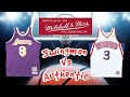 Mitchell and Ness Swingman VS Authentic Jersey Comparison