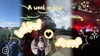 A WEEK IN KSU ☆ | first flight by myself + college experience 