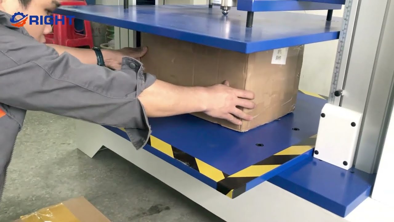 RT-401 BCT Box Compression Test Machine Carton Box Compression Tester