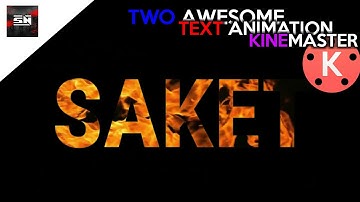 2 Awesone Smart Text  Effect With Kinemaster || Kinemaster Editing || Must Watch
