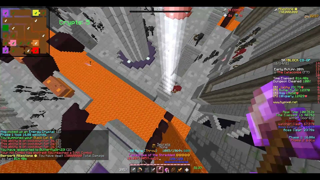 (OLD) Hypixel Skyblock Floor 7 World Record (255)! YouTube