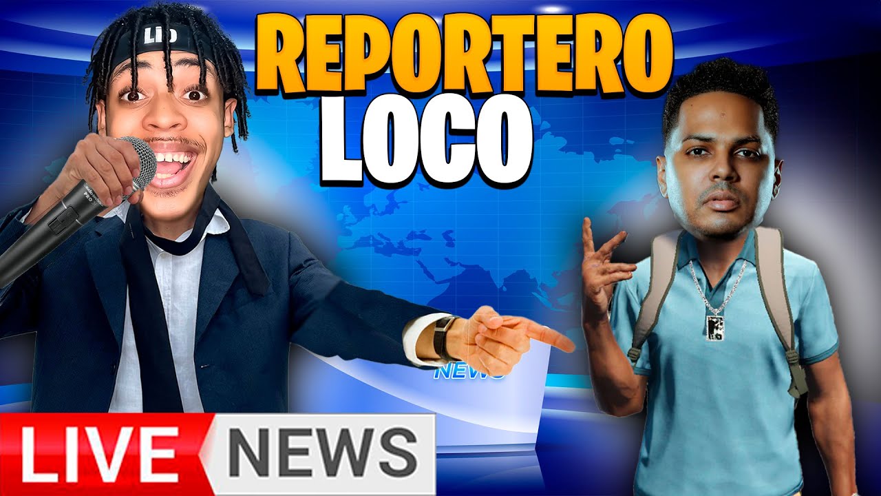 24h Siendo REPORTERO LOCO En Gta DOMINICANO😂🇩🇴