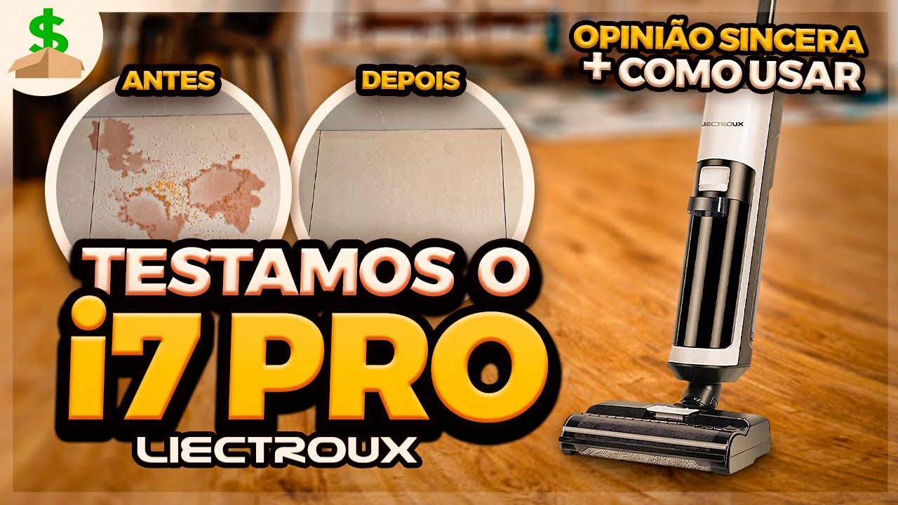 💨 O ASPIRADOR DE QUEM ODEIA LIMPAR? Liectroux i7 Pro Review completo: TESTAMOS TUDO ✔️