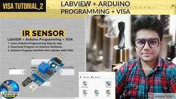 LabVIEW VISA Tutorial 2 | IR Sensor + Arduino Programming | LabVIEW + Arduino Programming + VISA