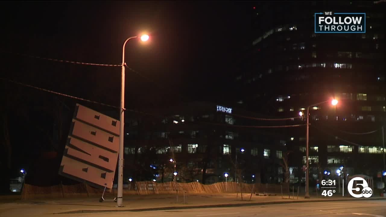 News 5 report results in Cleveland Public Power fixing burnt out downtown lights