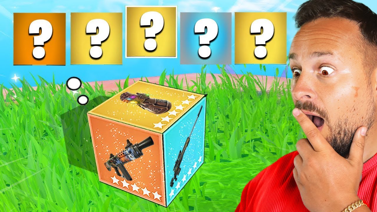 Jedes Objekt = 1 RANDOM ITEM in Fortnite