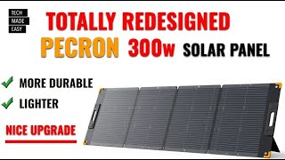 LIGHTER ! Durable ! Pecron 300w Solar Panel Pecron PV300