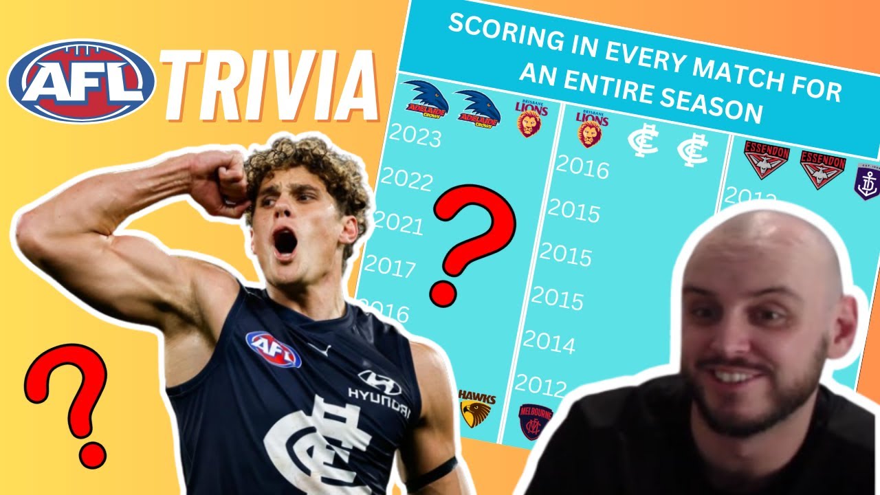 Only TRUE fans will complete this AFL Trivia Challenge! | Statchat AFL ...