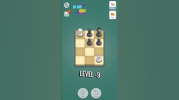 "Pocket Chess ♟️ | Level 9 Problem Solved ✅ | Smart strategy, perfect solution ⚡ #PocketChess