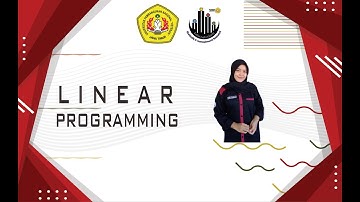 modul 1 linear programming