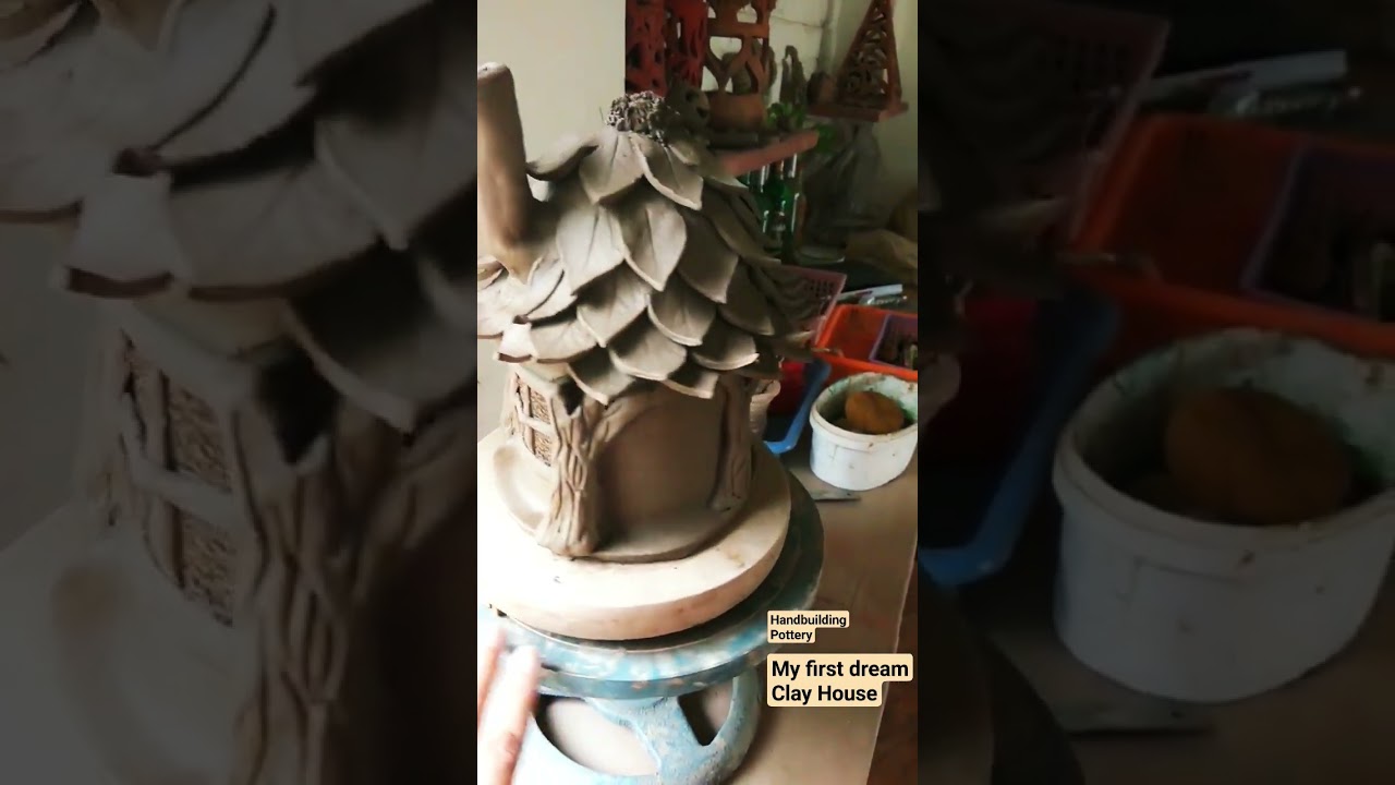 Clay House | Handbuilding Pottery | Pottery Classes in Noida 