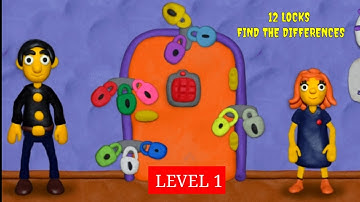 12 LOCKS : FIND THE DIFFERENCES WALKTHROUGH  LEVEL 1 | RUD Presents