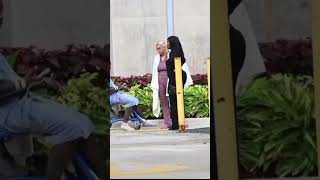 Rapper Offset was spotted smoking in a hospital gown after