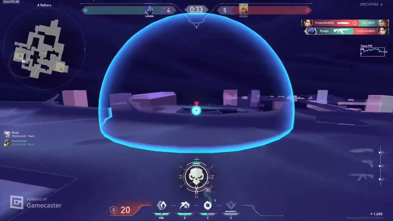 tricky omen vs raze ultimate kerala player