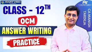 Unlock 90+ Marks in Class 12 OCM! | Expert Answer Writing Tips &amp; 2027 Board Exam Strategy