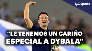 SCALONI HABLÓ SOBRE MESSI, LA NO CONVOCATORIA A DYBALA, LA COPA AMÉRICA Y +