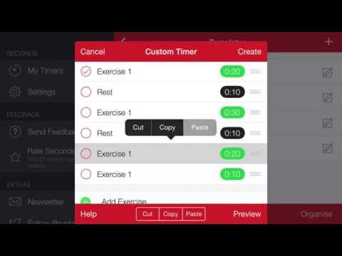 Seconds Pro Interval Timer - Custom Timer