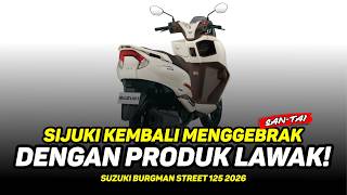 Suzuki Kembali Melawak Suzuki Burgman Street 125 Facelift 2026