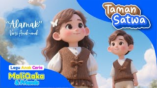 Cover Lagu “Alamak” Versi Anak – Taman Satwa! 🦒🐘 | Rizky Febian \u0026 Adrian Khalif (Kids Version) 🌈