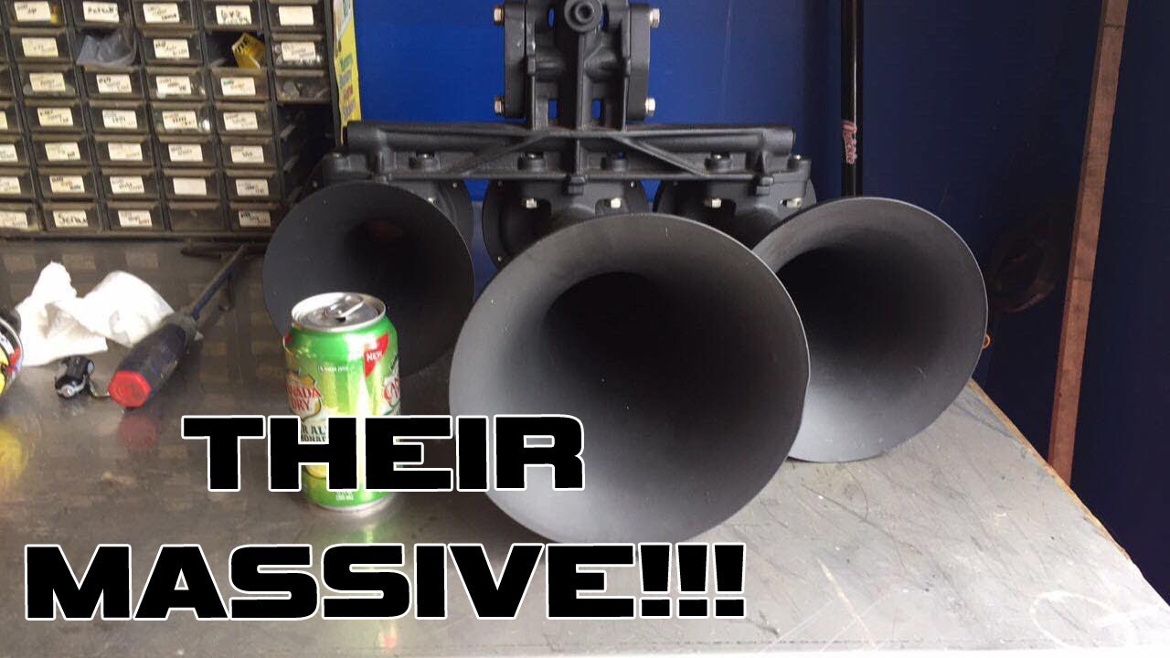 New Train Horn!!! (Nathan k3 Airchime) YouTube