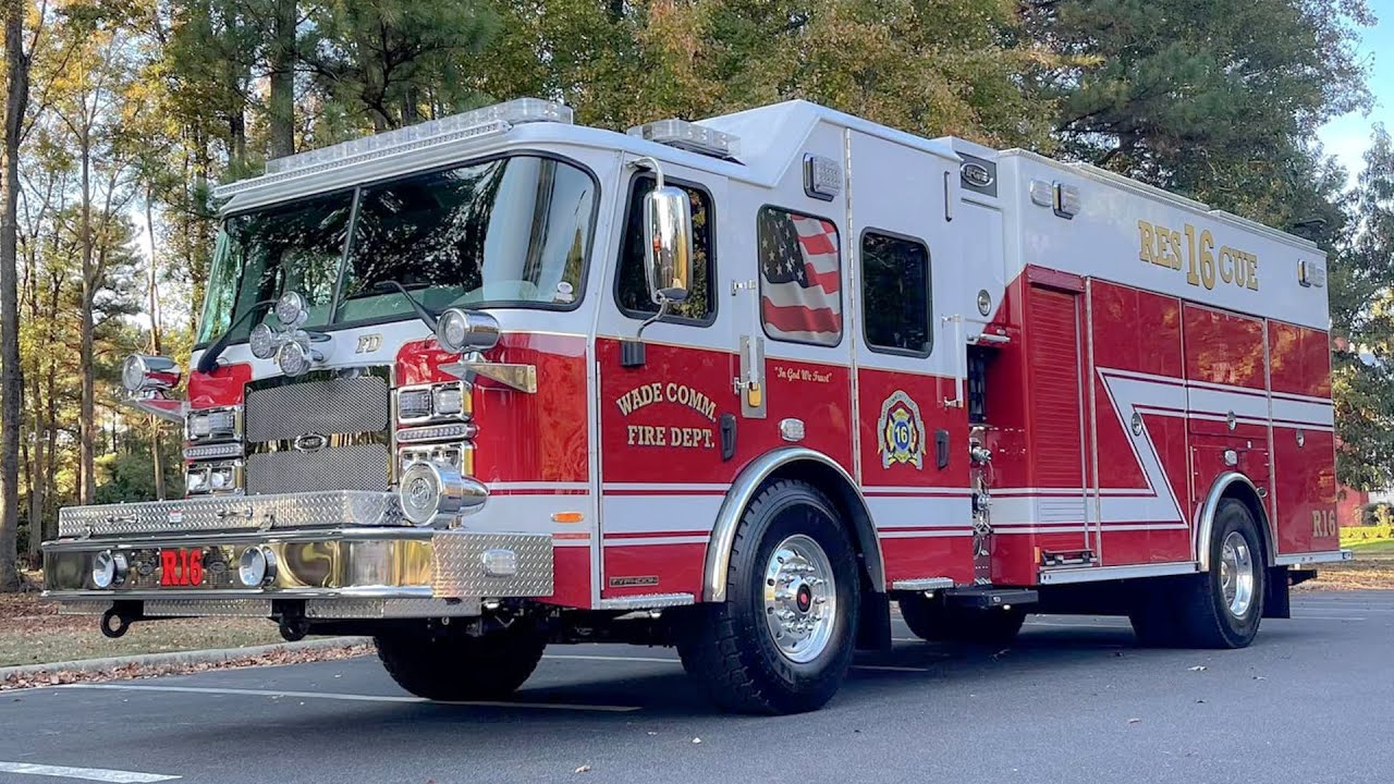 Walk Around of Wade Community Fire Department's Rescue Pumper - SO144247 