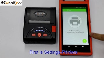 How to connect bluetooth thermal printer with Loyverse APP?