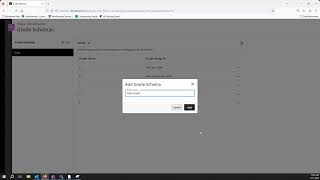 Setting Up Your Grading Scale in Blackboard