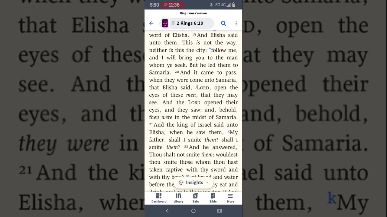 Advantages of  falling in order 2 Kings 6:8-23